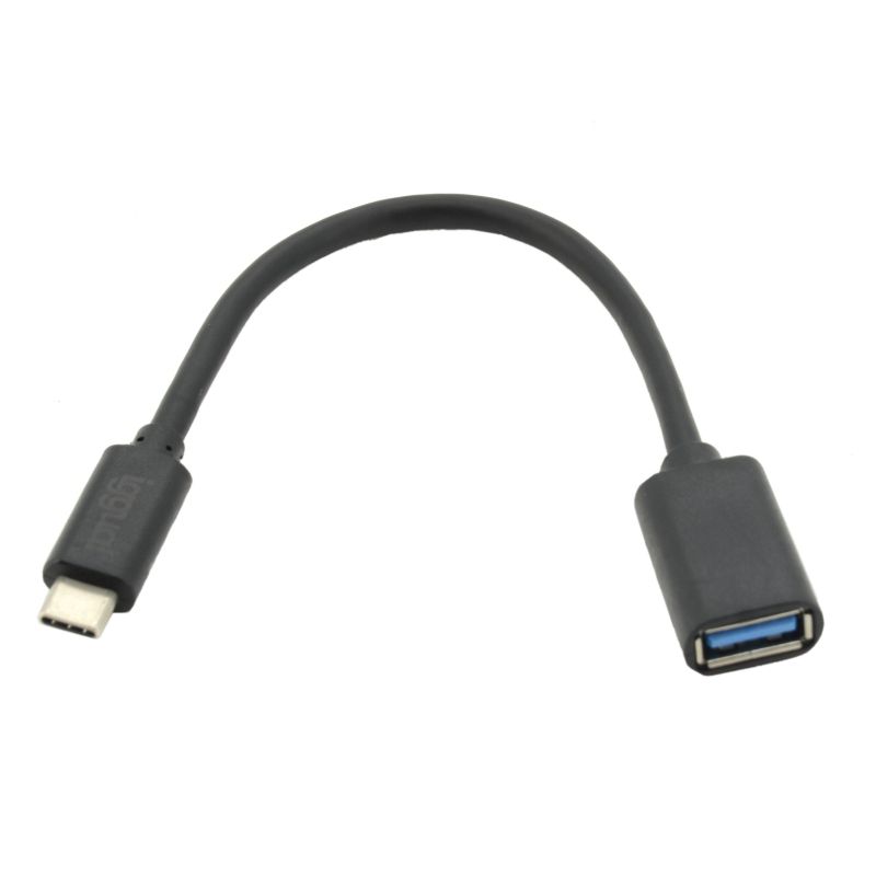 iggual Cable USB OTG 3 0 USB AUSB C 2 0 cm negro